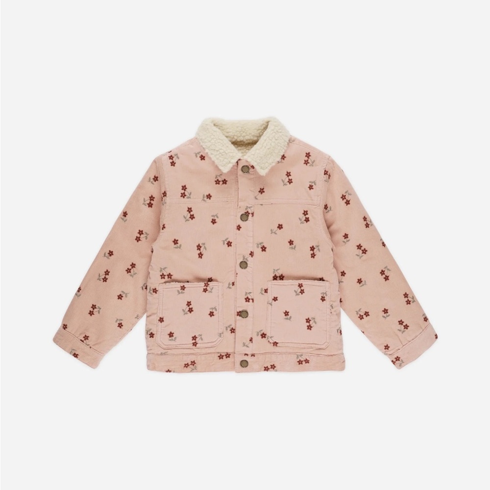 Corduroy Jacket || Blossom Embroidery by Rylee + Cru